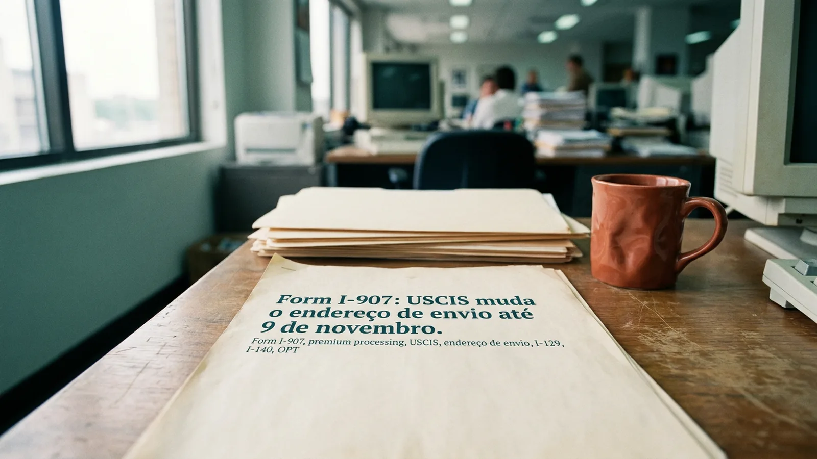 Form I-907: USCIS muda o endereço de envio até 9 de novembro