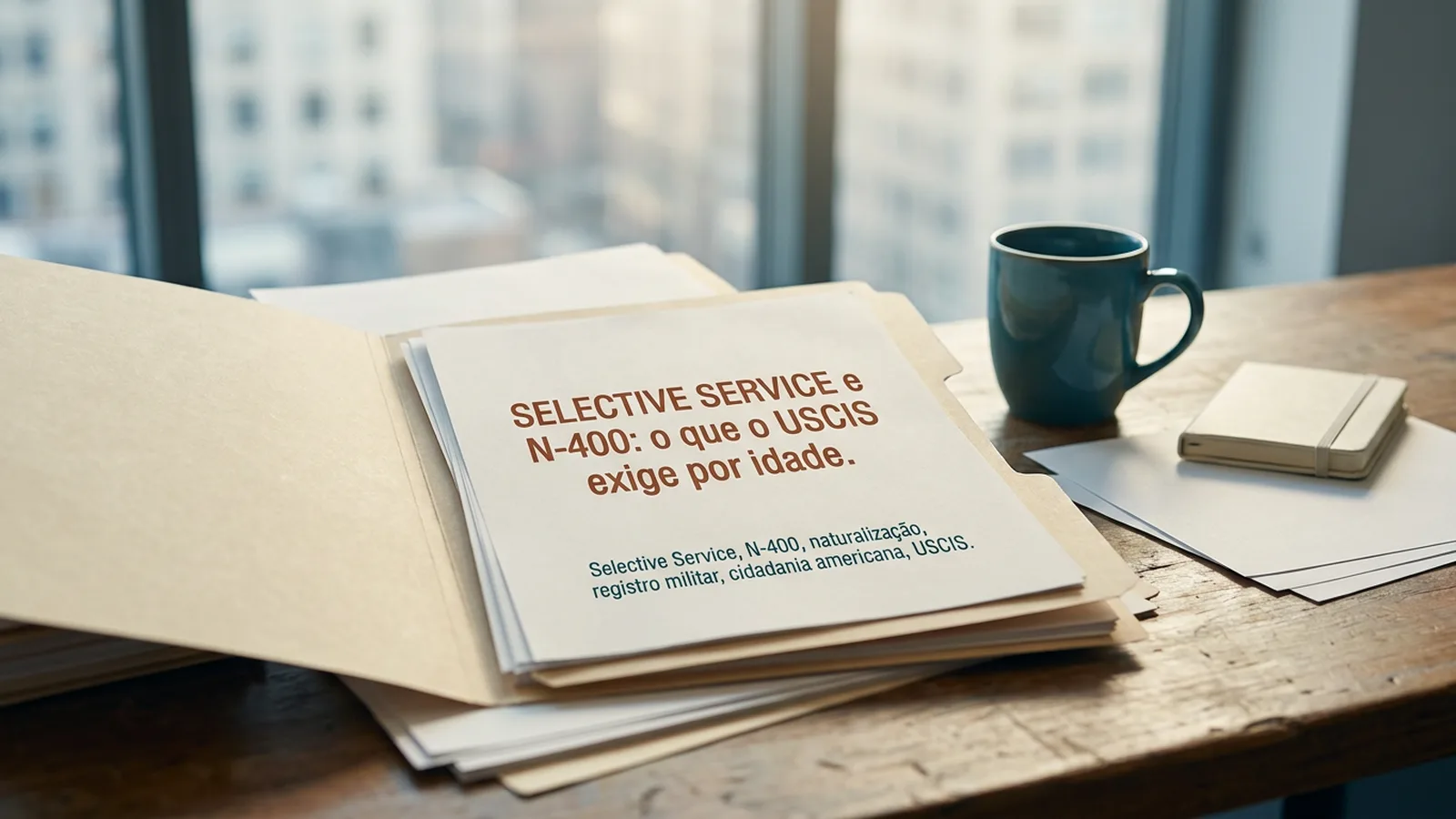 Selective Service e N-400: o que o USCIS exige por idade